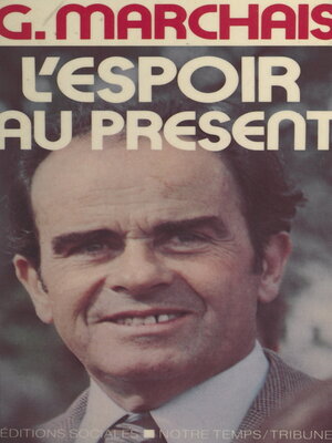cover image of L'espoir au présent